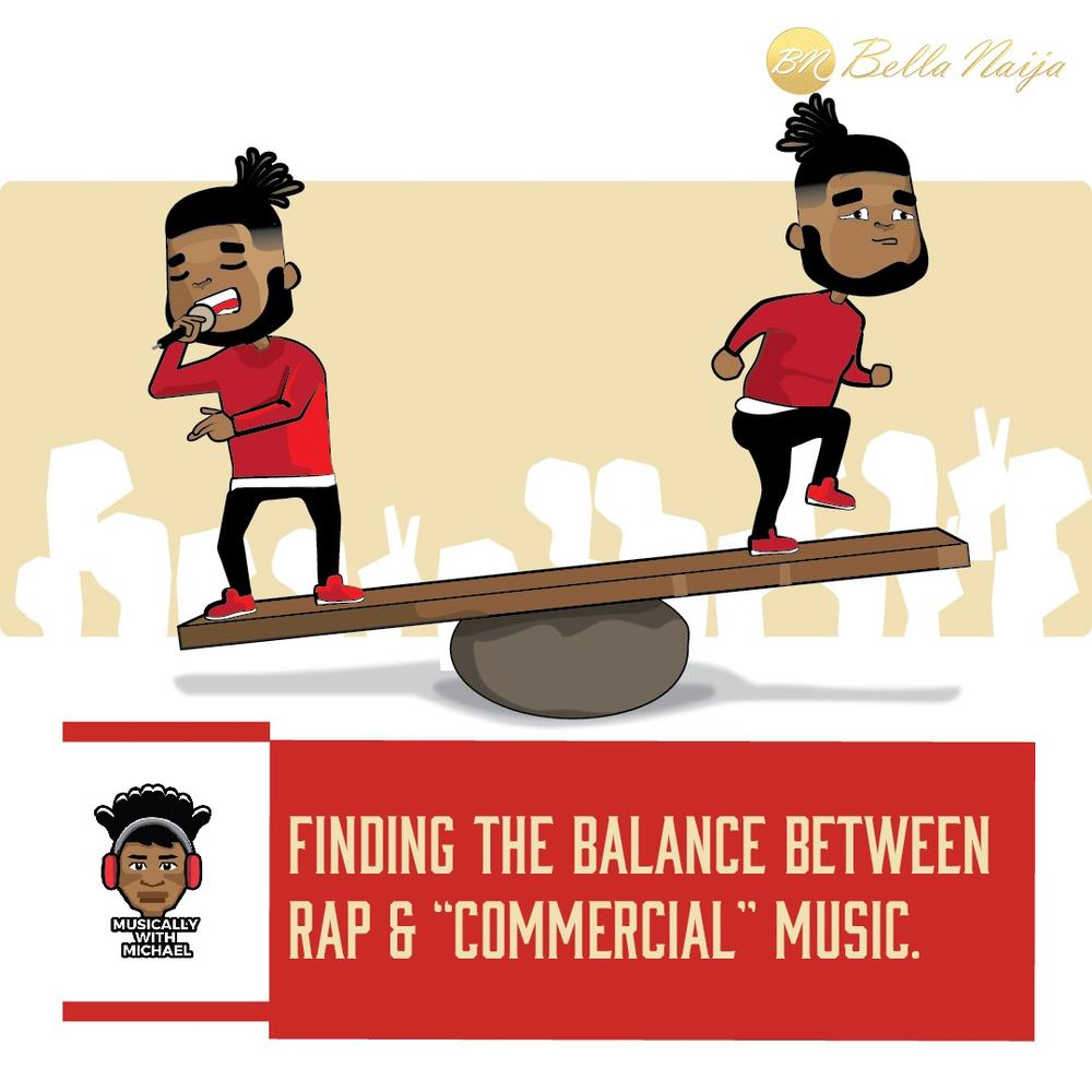 #MusicallyWithMichael: Finding a balance between "Rap" and "Commercial" music