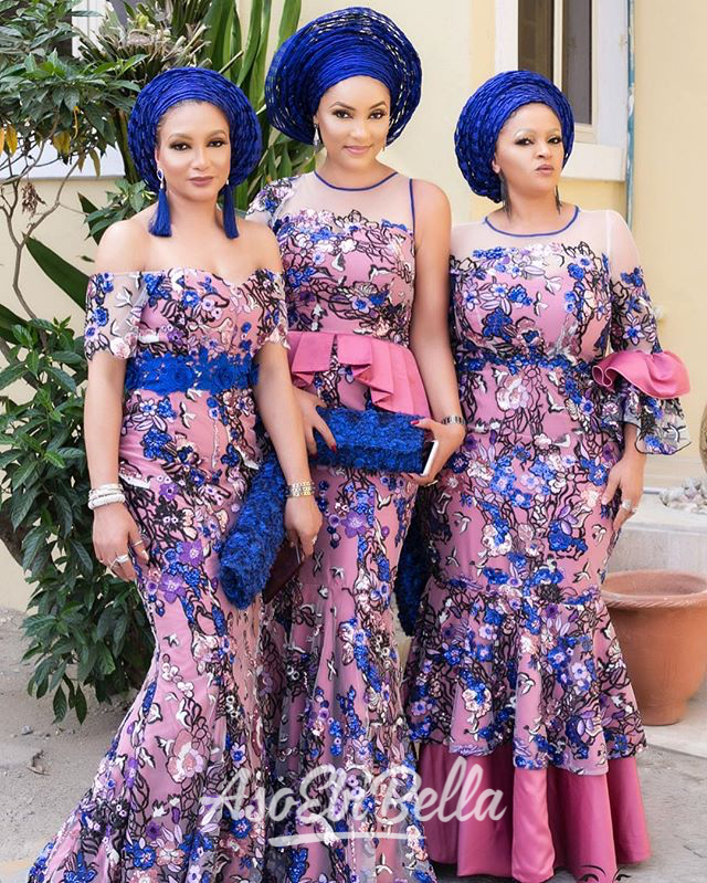 2018 aso ebi lace styles