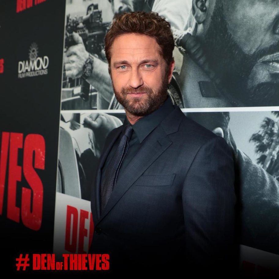 Gerard Butler, 50 Cent & Son grace the Premiere of Action-Packed Movie
