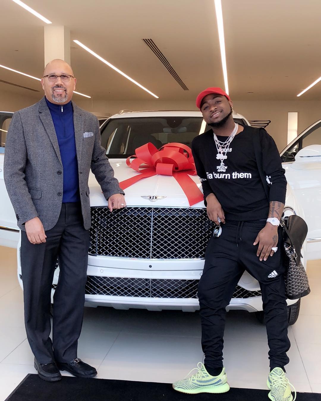 Davido purchases New Bentley