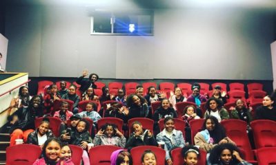 Serena Williams surprises Young Black Girls at Private Screening of "Black Panther" | WATCH