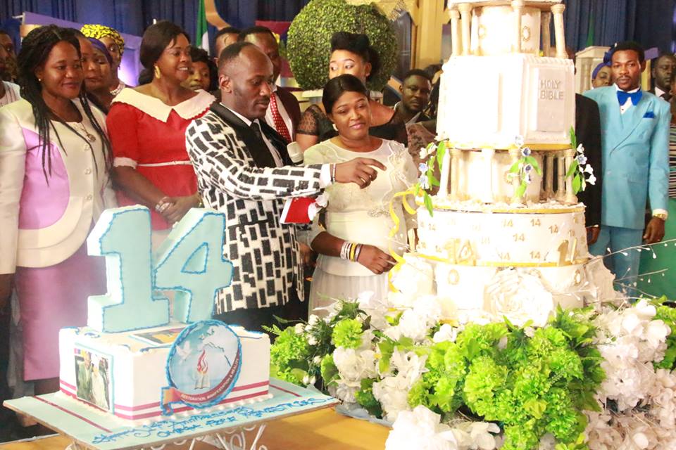 Apostle Johnson Suleiman celebrates 14 years of Ministry