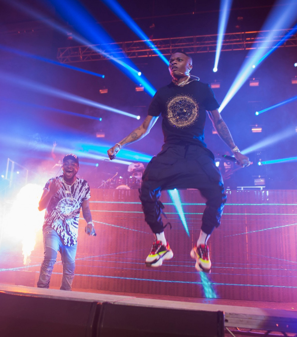 #30BillionUKTour: Wizkid makes surprise appearance at Davido's 02 Academy show in Brixton | WATCH