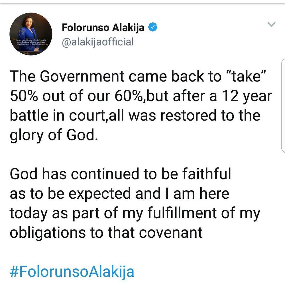 The Folorunso Alakija Tweet that broke the Internet!