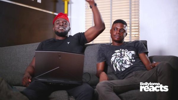 Stop the country I want to get down! Bollylomo & Ebiye react to ₦36m-swallowing Snake | WATCH - BellaNaija