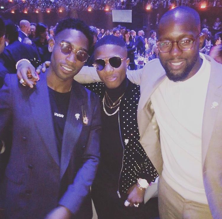 Wizkid attends #BRITs2018 in Style!