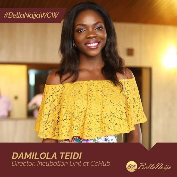 Disruptive Entrepreneur, Software Developer & Business Analyst! Damilola Teidi is our #BellaNaijaWCW this Week