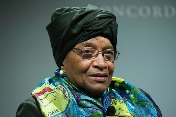 Liberia's Ellen Johnson Sirleaf accepts Ibrahim Prize for Achievement in African Leadership | BellaNaija