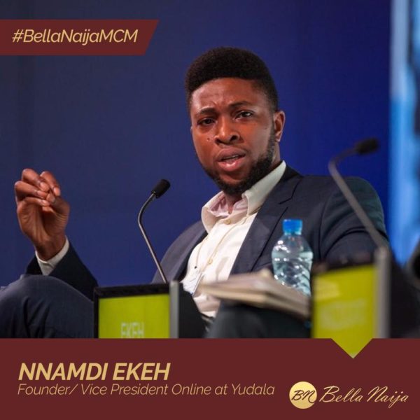 Nnamdi Ekeh of Yudala is our #BellaNaijaMCM this Week