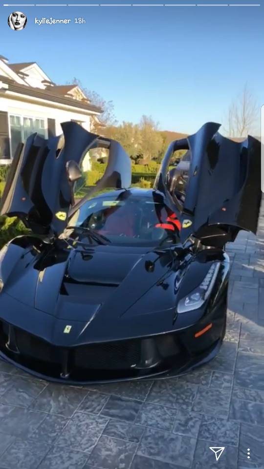 Travis Scott gives Kylie Jenner $1.4 Million Ferrari as Push Present