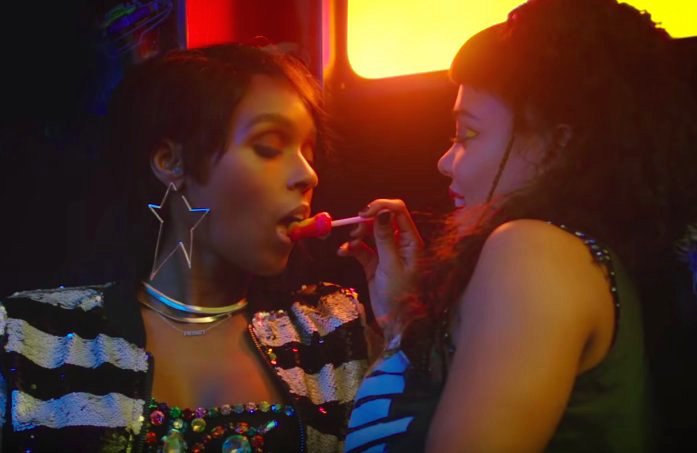 Janelle Monae may just have revealed a relationship with Tessa Thompson with New Music Videos | Watch on BN