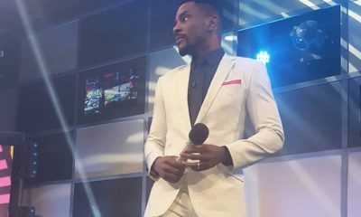 Ebuka Obi-Uchendu is Dapper in Ivory for the #BBNaija Live Show Hosting Duties Tonight