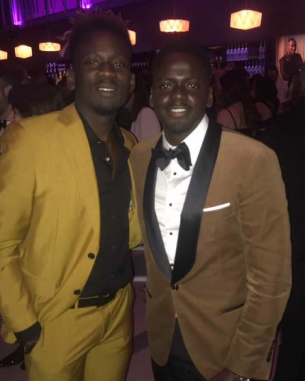 Detty Boy to the World! Mr Eazi joins Diddy, Chadwick Boseman, Lupita Nyong'o at Vanity Fair/Apple Music #Oscars Dinner