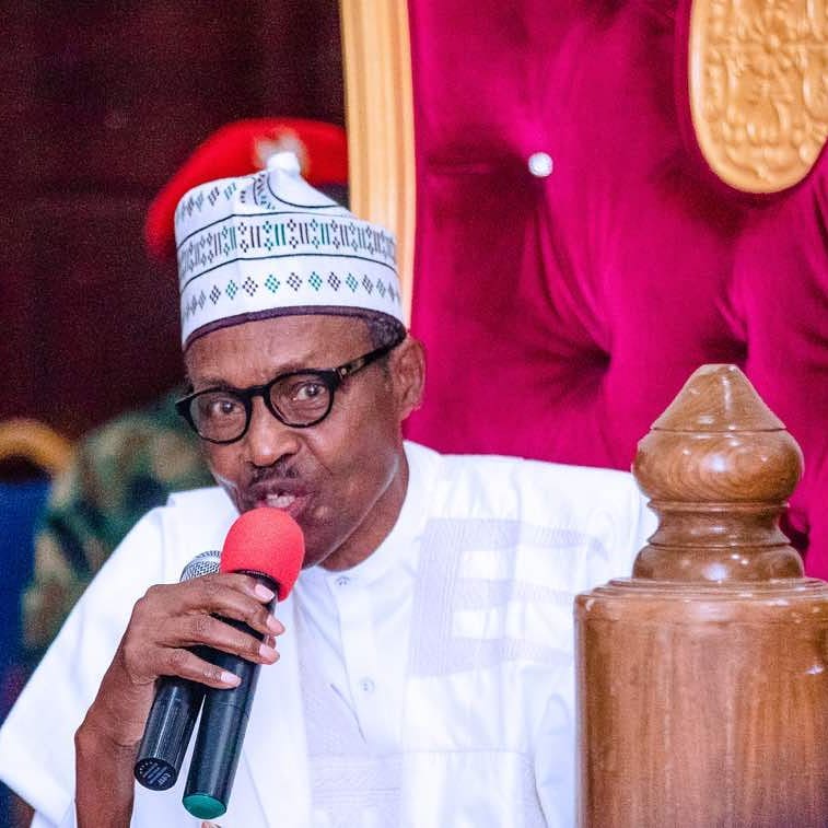 #Famil2018: President Buhari attends Fatima Dangote & Jamil Abubakar's Wedding