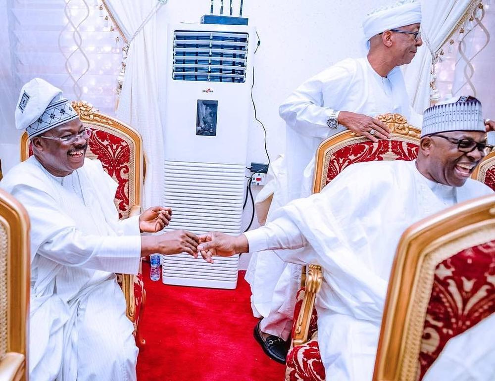 #Famil2018: President Buhari attends Fatima Dangote & Jamil Abubakar's Wedding