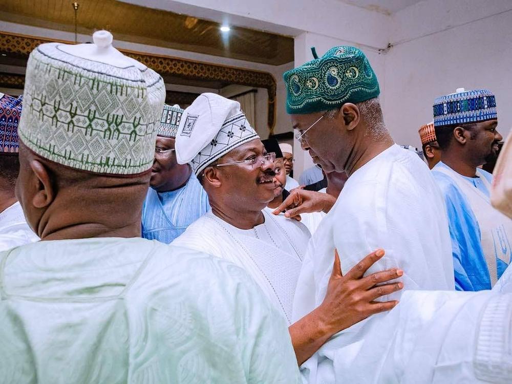 #Famil2018: President Buhari attends Fatima Dangote & Jamil Abubakar's Wedding