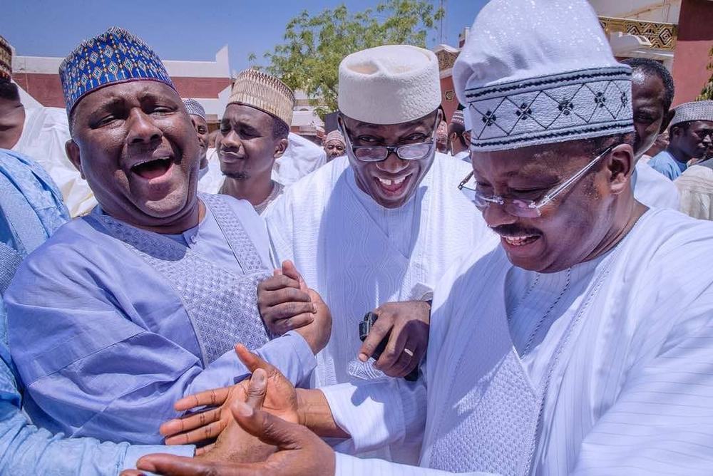 #Famil2018: President Buhari attends Fatima Dangote & Jamil Abubakar's Wedding