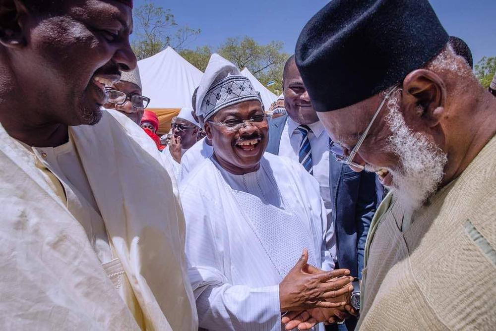 #Famil2018: President Buhari attends Fatima Dangote & Jamil Abubakar's Wedding