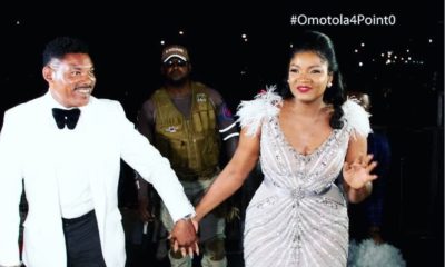 Omotola Jalade Ekeinde celebrates 22nd Wedding Anniversary and Hubby's 50th Birtrhday