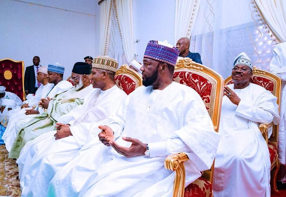 #Famil2018: President Buhari attends Fatima Dangote & Jamil Abubakar's Wedding