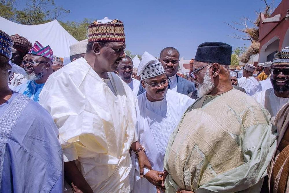 #Famil2018: President Buhari attends Fatima Dangote & Jamil Abubakar's Wedding