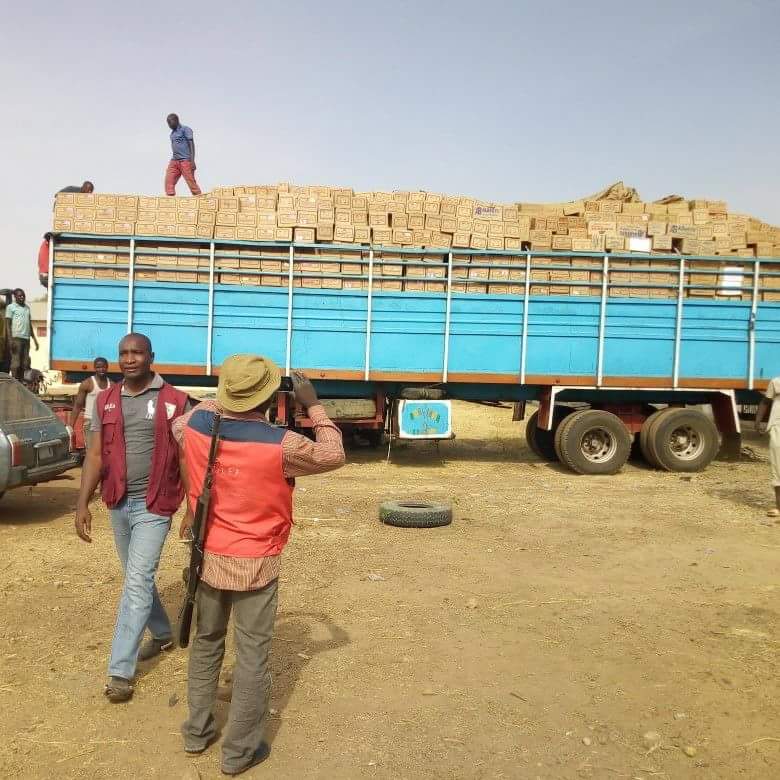 Truck Load of Codeine seized by NDLEA - BellaNaija