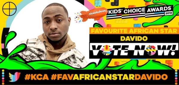 Davido & Emmanuella nominated for Nickelodeon Kid's Choice Award! 🏆 - BellaNaija