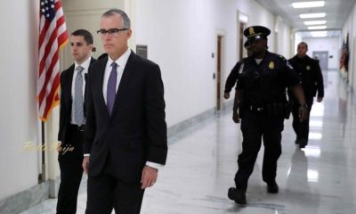 US Attorney General sacks FBI Deputy Director Andrew McCabe