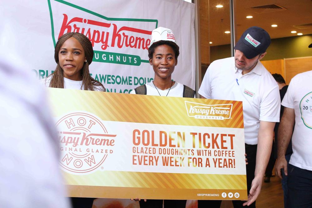Krispy Kreme launches in Lagos with lots of Freebies! | First Photos