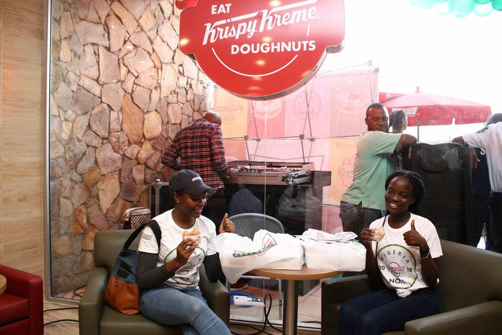 Krispy Kreme launches in Lagos with lots of Freebies! | First Photos