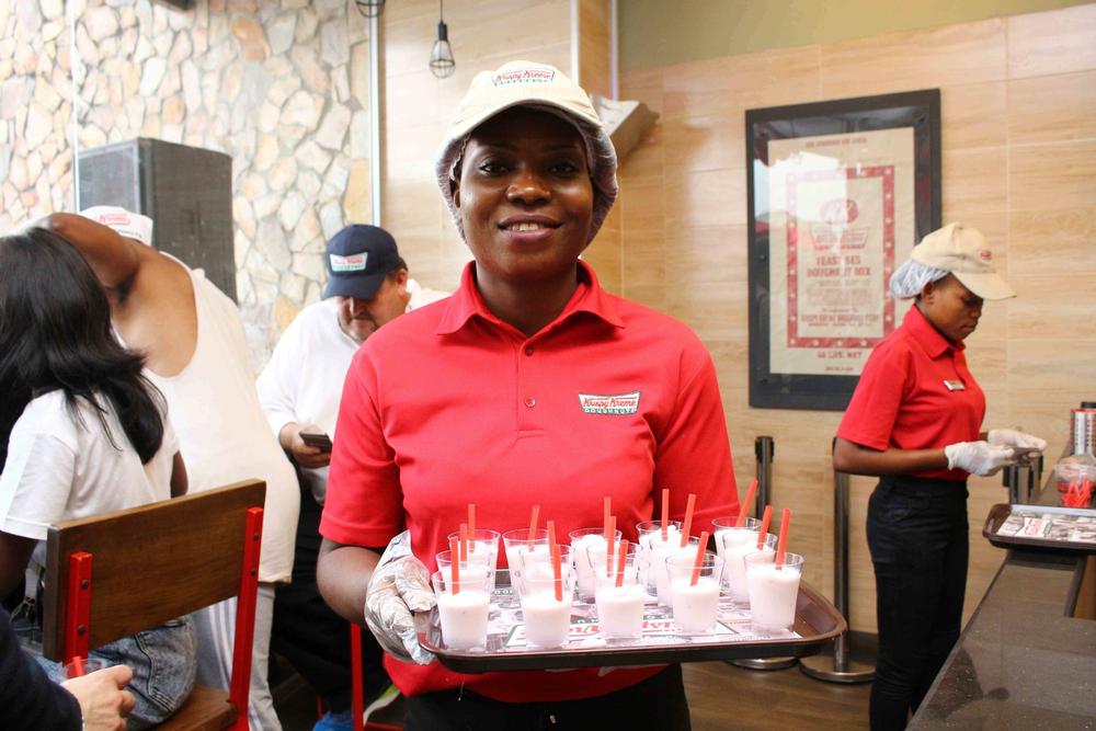 Krispy Kreme launches in Lagos with lots of Freebies! | First Photos