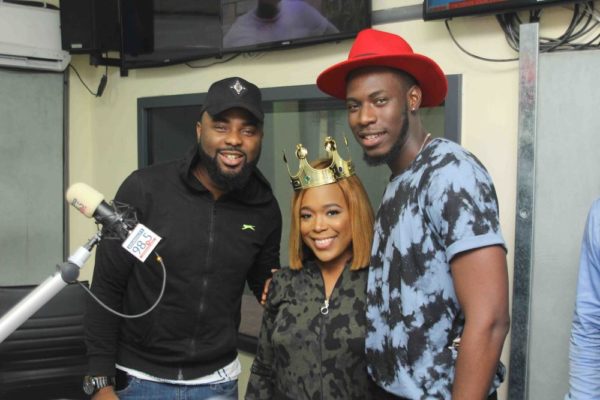 #KingIsHere: Toolz, Osi, VJ Adams receive the "Royal Package" from Budweiser's Hand of the King