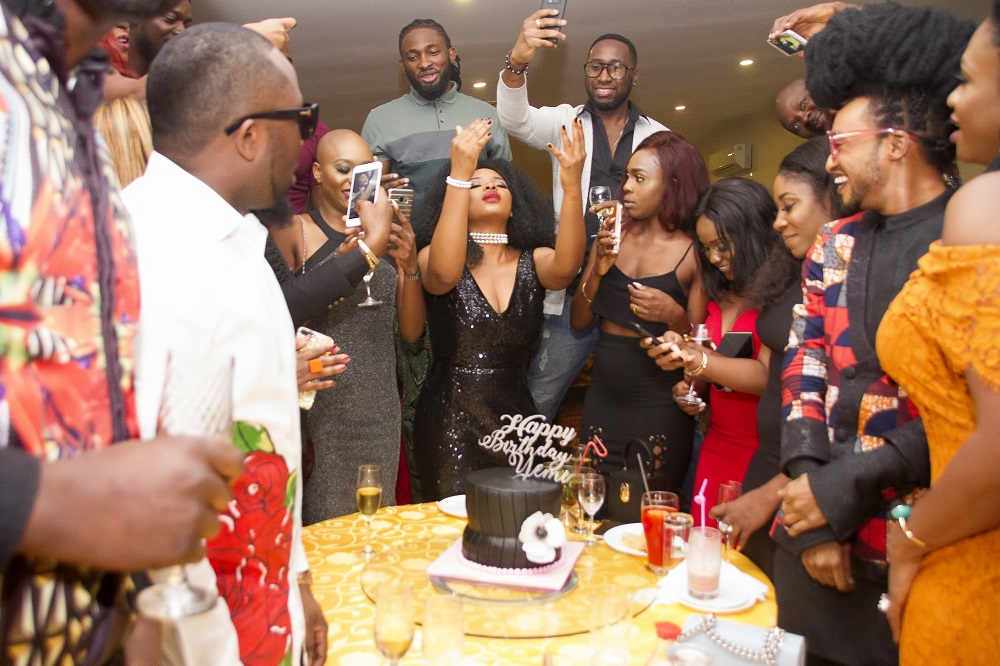 Adekunle Gold, DJ Cuppy, Simi join Yemi Alade for Celebratory Birthday Dinner