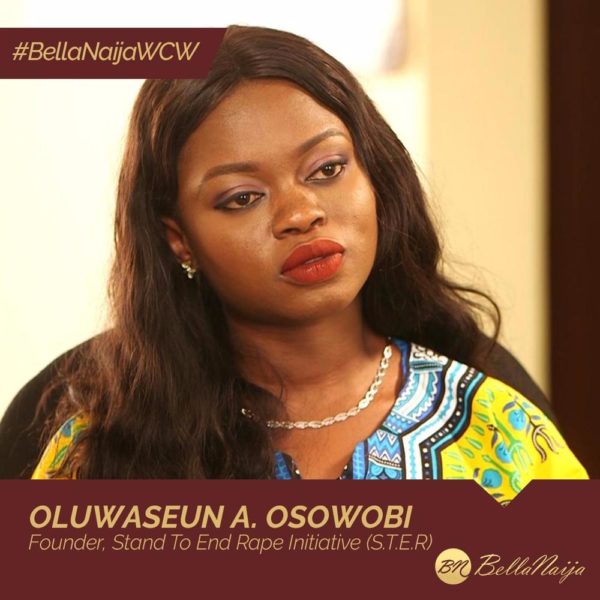 From Survivor to Advocate! #BellaNaija Oluwaseun Ayodeji Osowobi wants Everyone to "Stand to End Rape" 