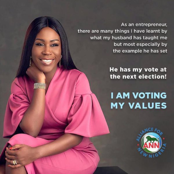 "You have my vote next election" - Tara Durotoye to husband Fela - BellaNaija