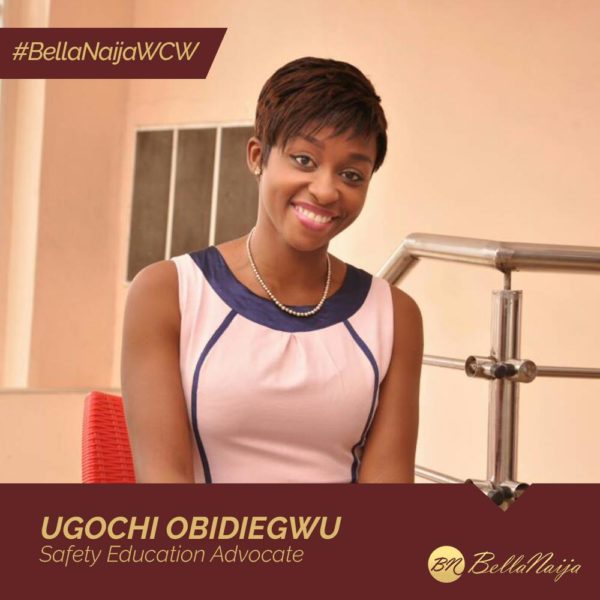 "The Safety Chic" Ugochi Obidiegwu of Ulomka Multi Solutions is our #BellaNaijaWCW this Week