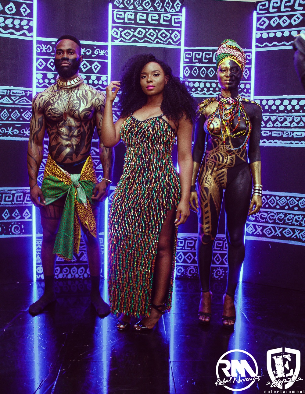 #WakandaForever: Yemi Alade throws #BlackPanther Themed Birthday Party ?