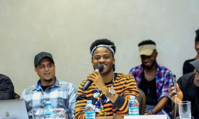 Korede Bello speaks and performs at Women's Day Outreach in Uganda