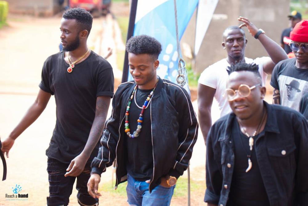 Korede Bello speaks and performs at Women's Day Outreach in Uganda