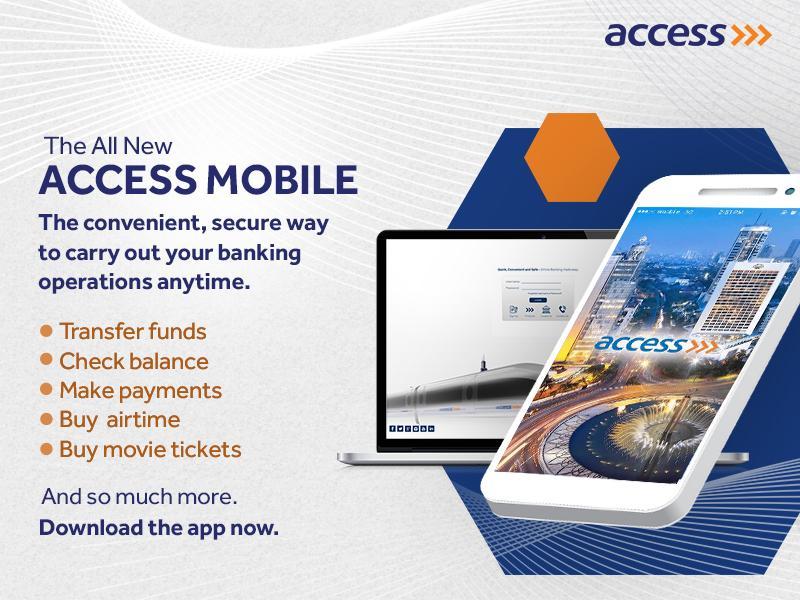 Now Your Bank is in your Hands! Enjoy the New Access Bank Mobile App