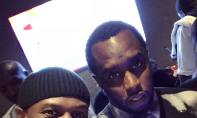 Mogul Link Up! Peter "Mr P" Okoye hangs out with Diddy & Cassie in Abu Dhabi