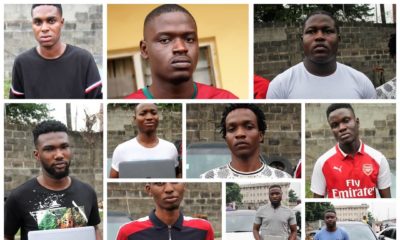 EFCC parades 14 Suspected Internet Fraudsters in Lagos