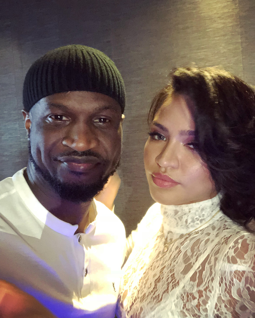 Mogul Link Up! Peter "Mr P" Okoye hangs out with Diddy & Cassie in Abu Dhabi