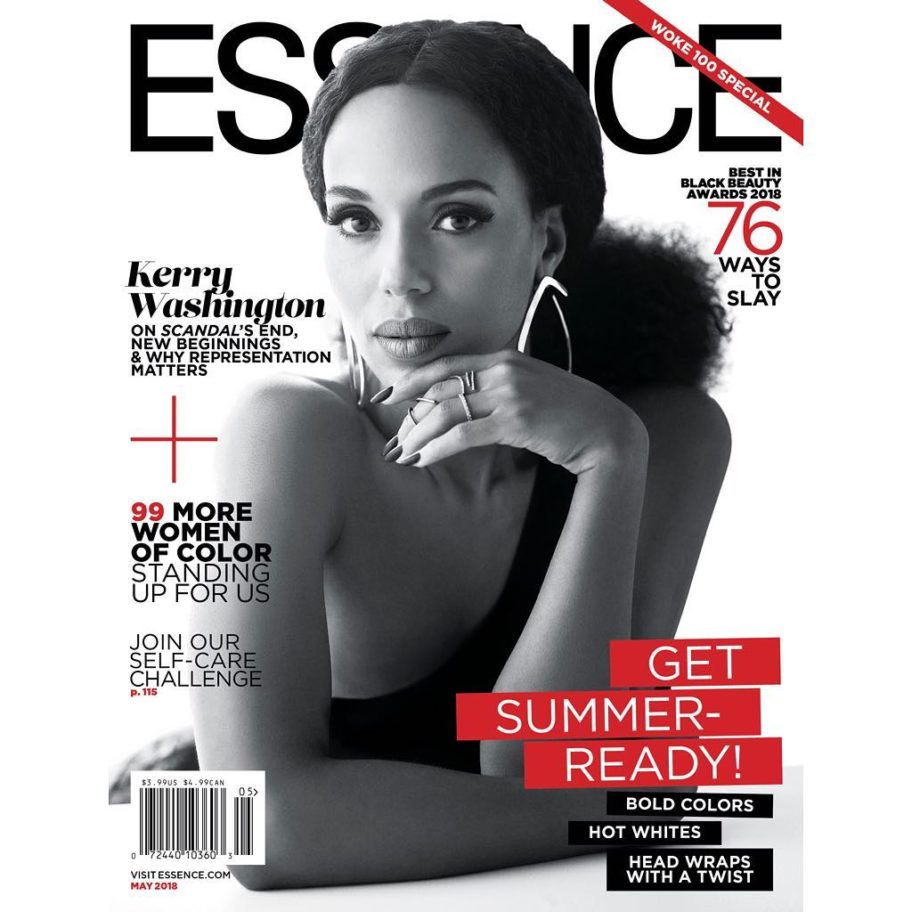 Kerry Washington covers Essence Magazine's Woke100 Special Issue BellaNaija