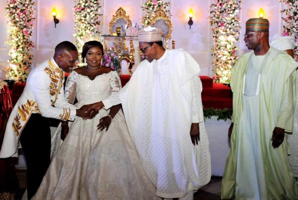 Buhari, Osinbajo, Tinubu attend Wedding of SGF Boss Mustapha's Daughter | BellaNaija