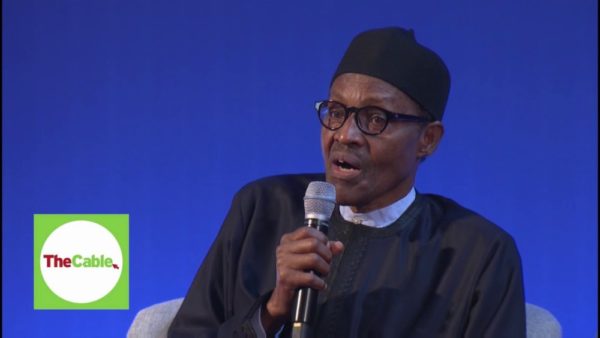 Watch video of President Buhari saying the Nigerian Youth wants to sit & do nothing - BellaNaija