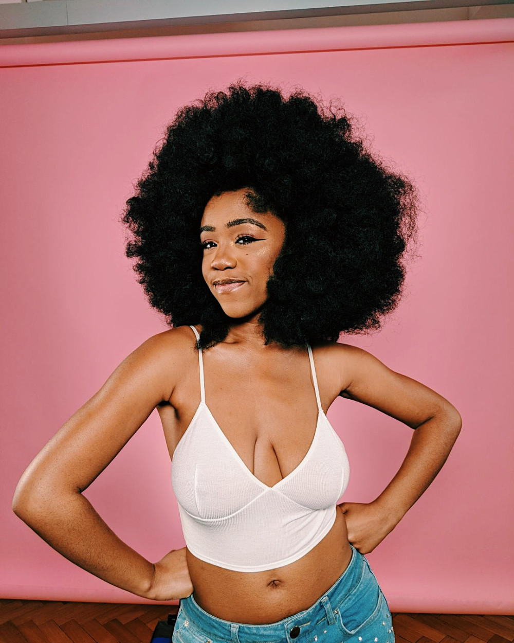 I refuse to be shamed -23-Year Old Chidera Eggerue is challenging the way  the World views Women's Bodies with #SaggyBoobsMatter