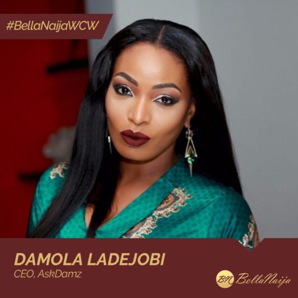 Weight Management Consultant Damola Ladejobi of AskDamz is our #BellaNaijaWCW this Week