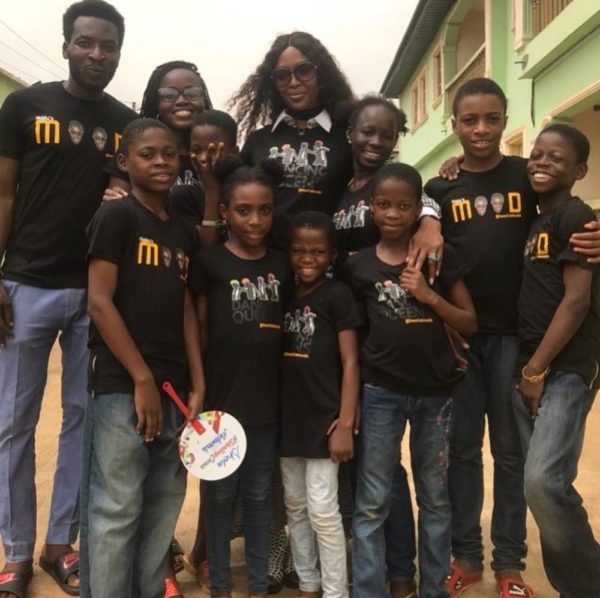 Full Circle! Naomi Campbell meets the Dream Catchers Kids - BellaNaija