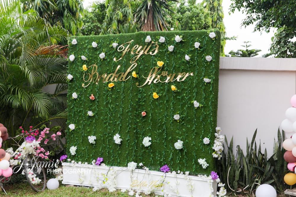 Bn Bridal Shower Feyi S Garden Themed Party Niflovesfey